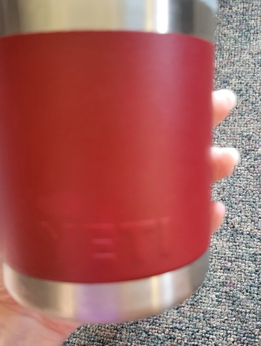 YETI Rambler Colster Can Insulator And red YETI Rambler 10 oz Lowball Set - Picture 9 of 12